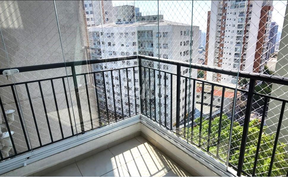 VARANDA de Apartamento à venda, Padrão com 53 m², 2 quartos e 1 vaga em Saúde - São Paulo