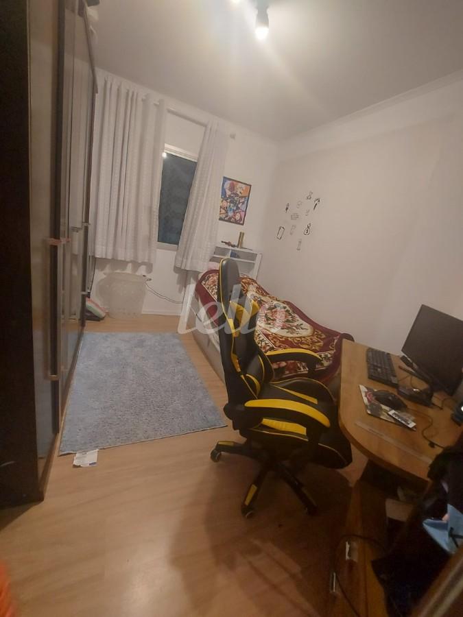 QUARTO de Apartamento à venda, Padrão com 70 m², 3 quartos e 1 vaga em Chora Menino - São Paulo