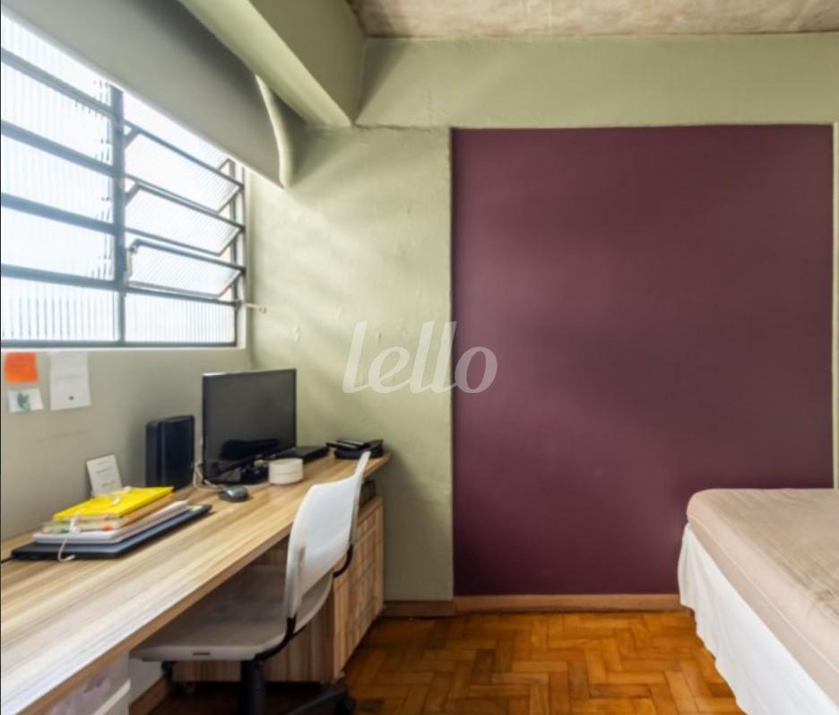 QUARTO de Apartamento à venda, Padrão com 68 m², 2 quartos e 1 vaga em Vila Romana - São Paulo