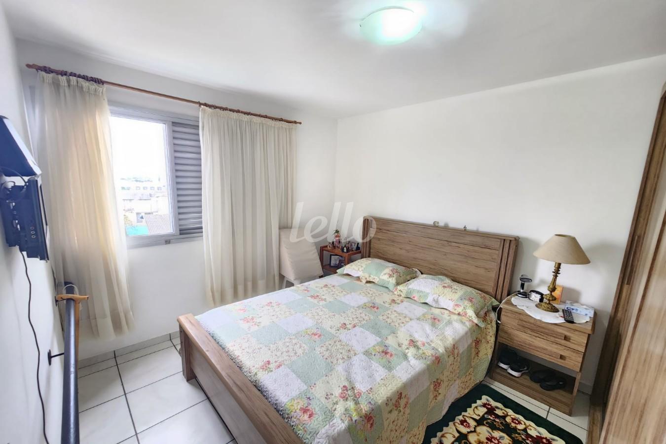 DORMITORIO de Apartamento à venda, Padrão com 63 m², 2 quartos e 1 vaga em Vila Oratório - São Paulo