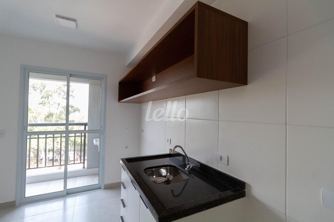 COZINHA de Apartamento para alugar, Padrão com 29 m², 1 quarto e em Jardim Ângela (zona Leste) - São Paulo