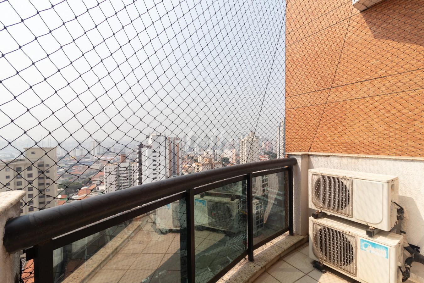 15 - VARANDA de Apartamento à venda, Duplex com 110 m², 2 quartos e 2 vagas em Ch Santo Antônio (ZL) - São Paulo