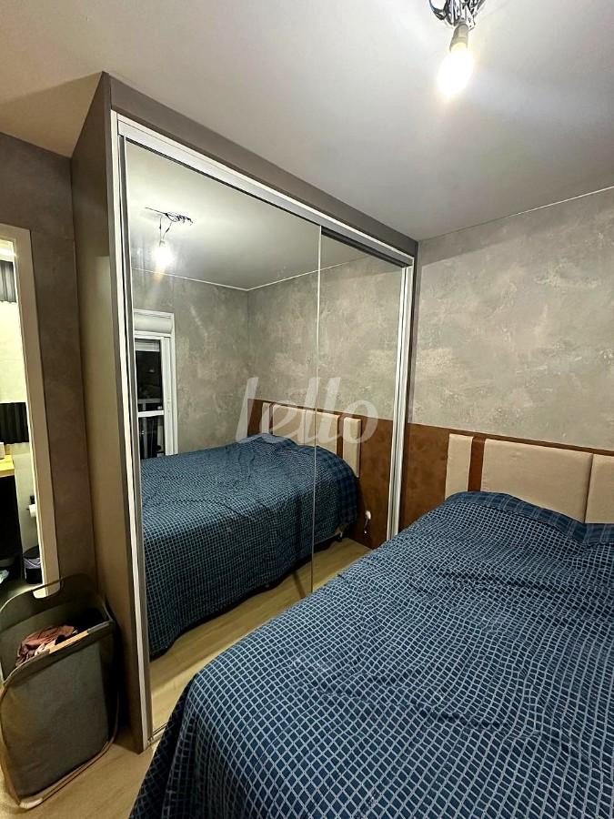 DORMITORIO de Apartamento à venda, Padrão com 59 m², 2 quartos e 1 vaga em Vila Ema - São Paulo