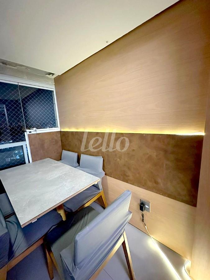 SALA JANTAR de Apartamento à venda, Padrão com 59 m², 2 quartos e 1 vaga em Vila Ema - São Paulo