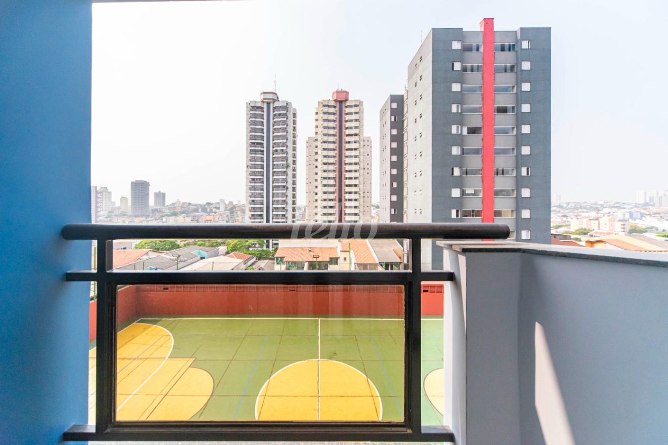 VARANDA DA SALA de Apartamento à venda, Padrão com 83 m², 3 quartos e 1 vaga em Vila Curuca - Santo André