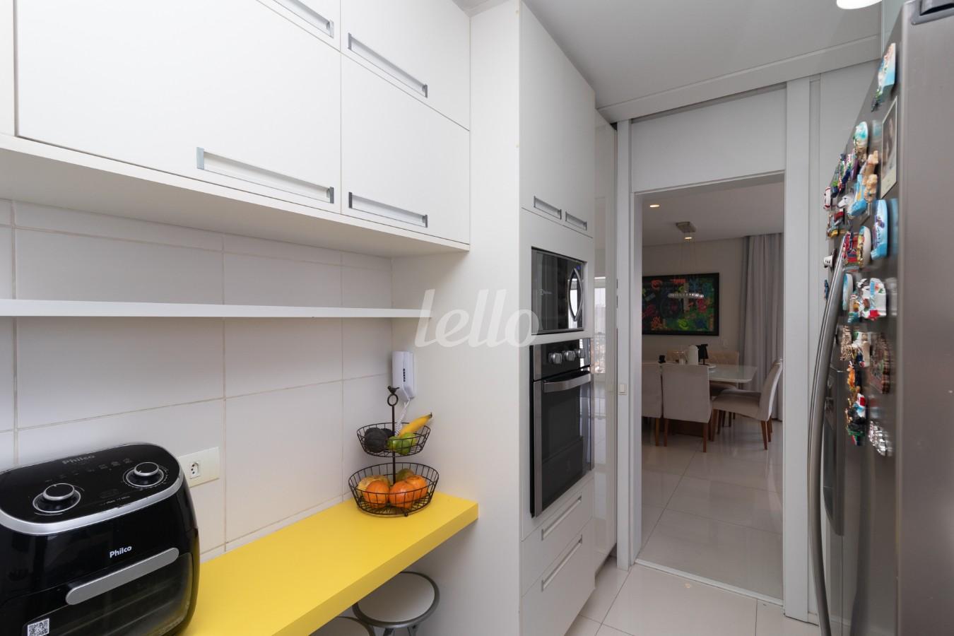 COZINHA de Apartamento à venda, cobertura - Padrão com 135 m², 3 quartos e 2 vagas em Jardim Avelino - São Paulo