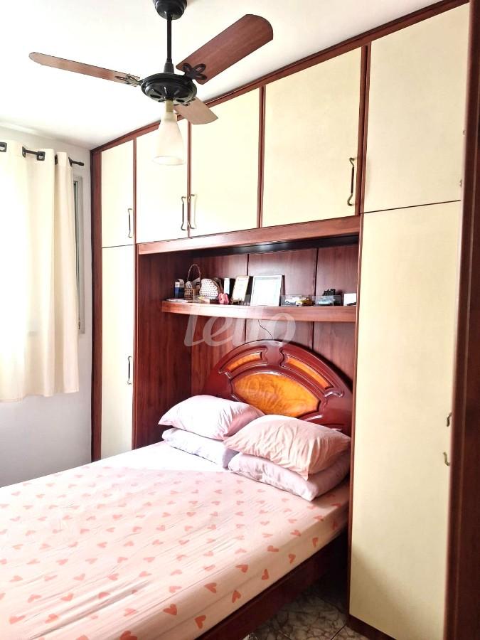 QUARTO de Apartamento à venda, Padrão com 56 m², 2 quartos e 1 vaga em Chácara Belenzinho - São Paulo