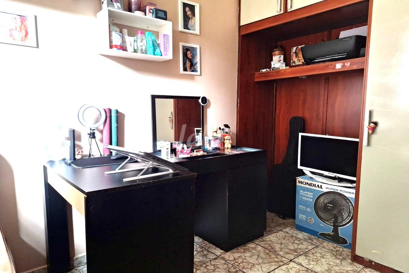 QUARTO de Apartamento à venda, Padrão com 56 m², 2 quartos e 1 vaga em Chácara Belenzinho - São Paulo