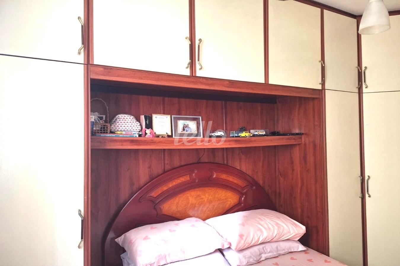 QUARTO de Apartamento à venda, Padrão com 56 m², 2 quartos e 1 vaga em Chácara Belenzinho - São Paulo