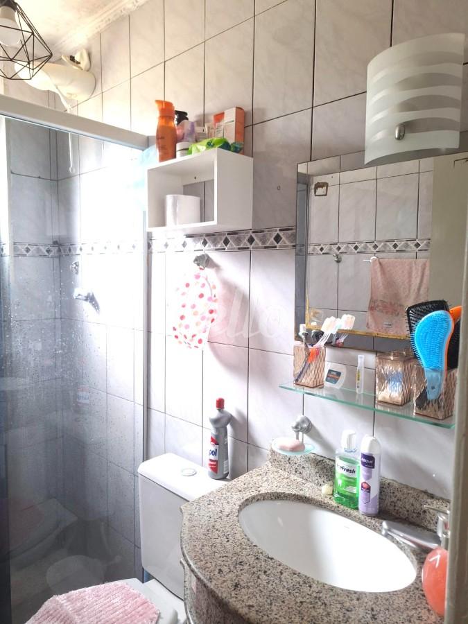 BANHEIRO de Apartamento à venda, Padrão com 56 m², 2 quartos e 1 vaga em Chácara Belenzinho - São Paulo