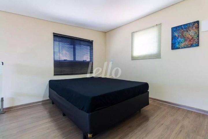 DORMITORIO de Apartamento para alugar, Padrão com 30 m², 1 quarto e em Mirandopolis - São Paulo