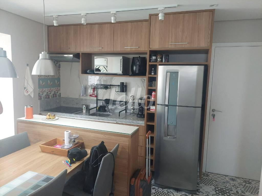 COZINHA de Apartamento à venda, Padrão com 42 m², 1 quarto e 1 vaga em Cidade Monções - São Paulo