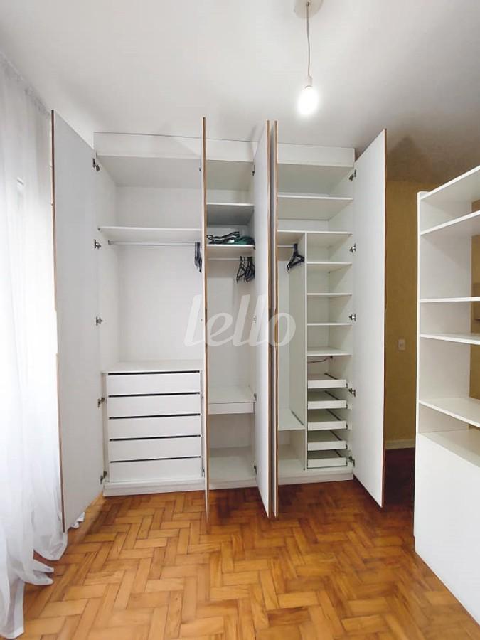 GUARDA ROUPA de Apartamento para alugar, Studio com 39 m², 1 quarto e em República - São Paulo