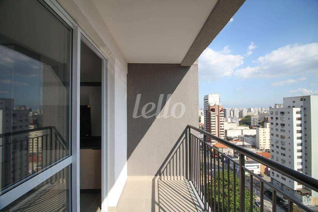 SACADA de Apartamento para alugar, Studio com 31 m², 1 quarto e 1 vaga em Vila Mariana - São Paulo