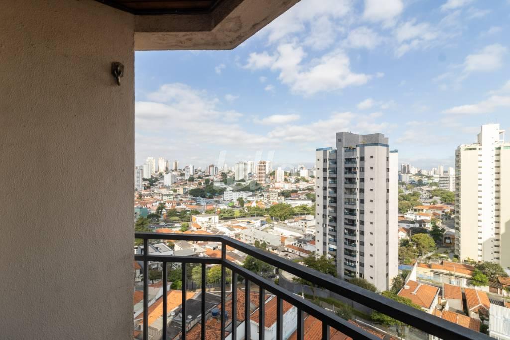 SACADA de Apartamento à venda, Padrão com 60 m², 2 quartos e 2 vagas em Chácara Inglesa - São Paulo