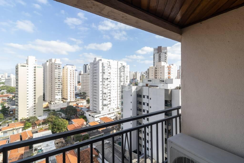 SACADA de Apartamento à venda, Padrão com 60 m², 2 quartos e 2 vagas em Chácara Inglesa - São Paulo