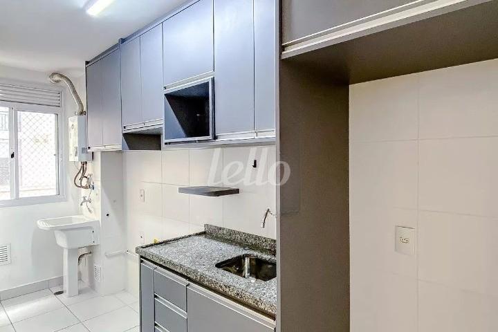 COZINHA de Apartamento para alugar, Padrão com 48 m², 1 quarto e em Brás - São Paulo