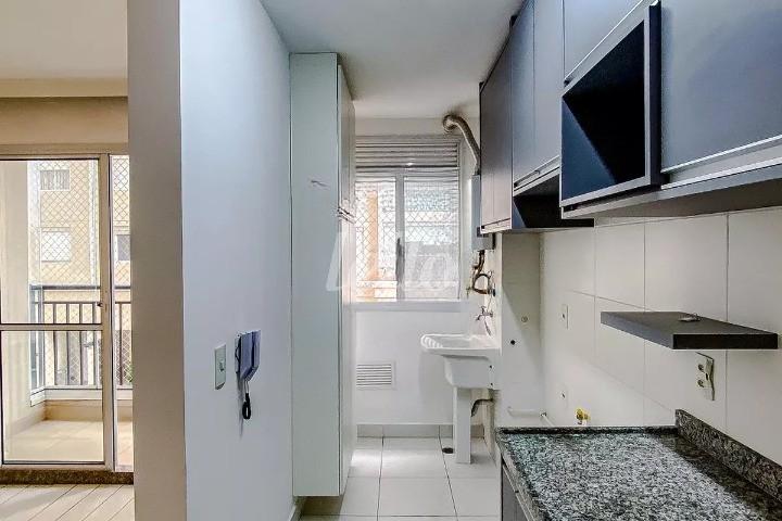 COZINHA de Apartamento para alugar, Padrão com 48 m², 1 quarto e em Brás - São Paulo