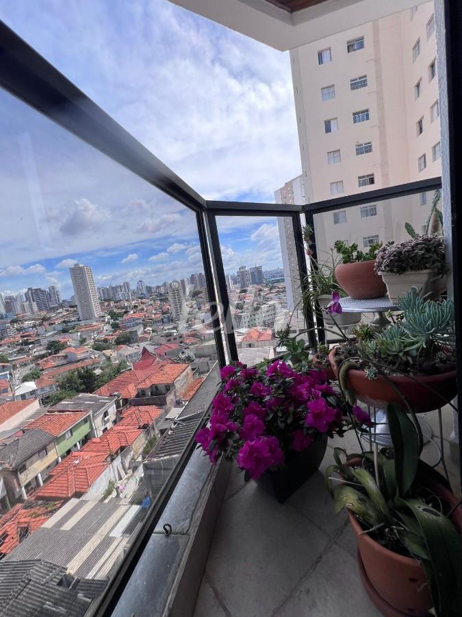 SACADA de Apartamento à venda, Padrão com 70 m², 3 quartos e 1 vaga em Vila Brasilio Machado - São Paulo