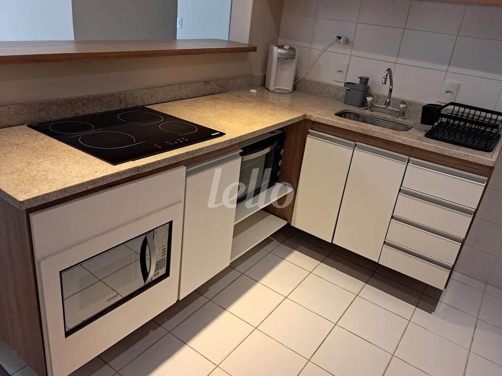 COZINHA de Apartamento à venda, Padrão com 53 m², 1 quarto e 1 vaga em Mooca - São Paulo