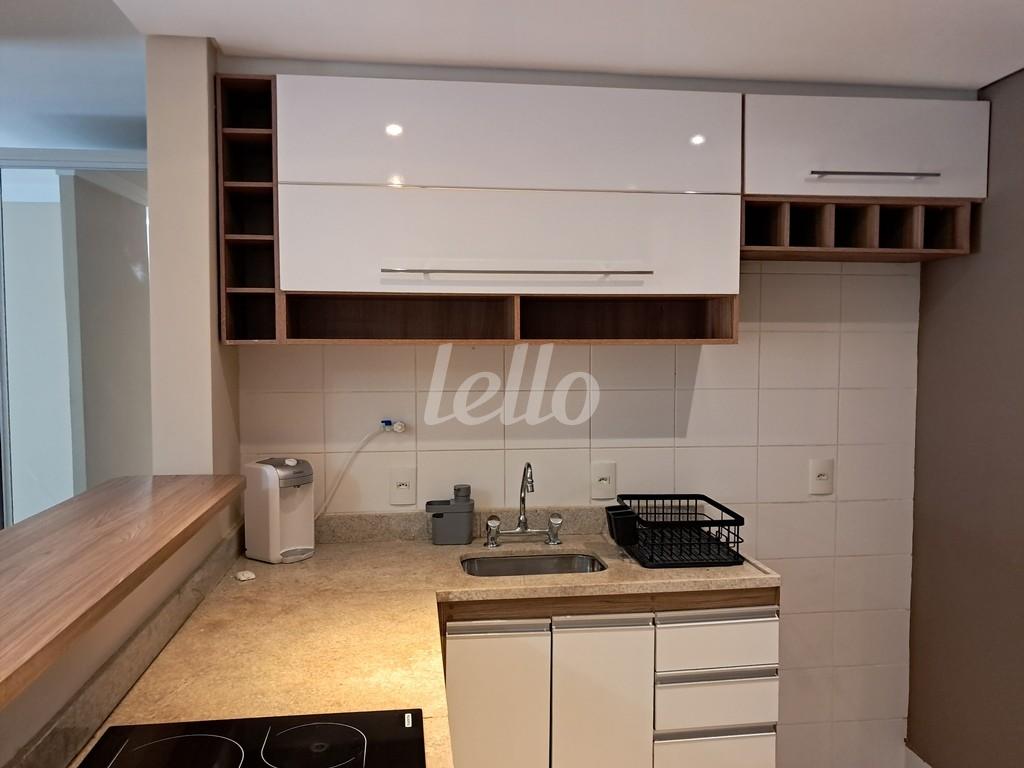 COZINHA de Apartamento à venda, Padrão com 53 m², 1 quarto e 1 vaga em Mooca - São Paulo