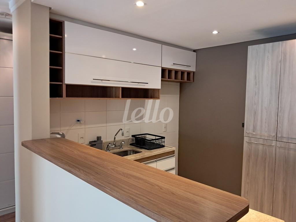 COZINHA de Apartamento à venda, Padrão com 53 m², 1 quarto e 1 vaga em Mooca - São Paulo