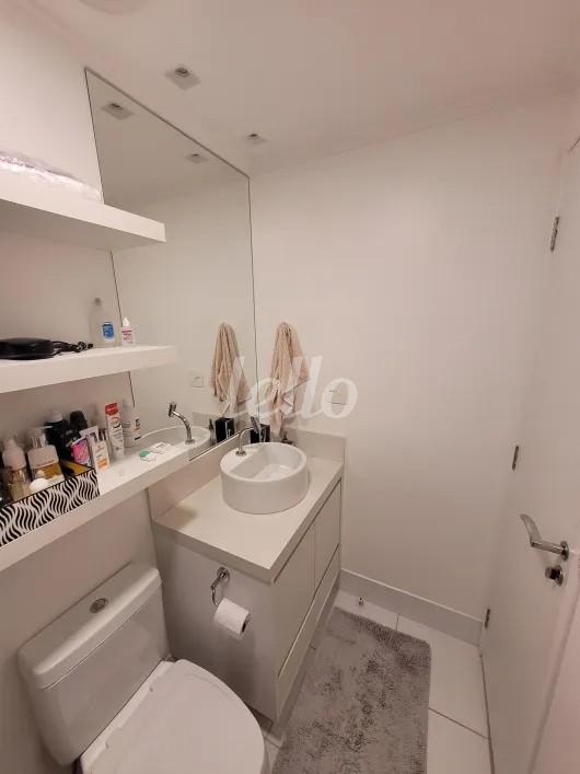 BANHEIRO de Apartamento à venda, Padrão com 63 m², 2 quartos e 2 vagas em Vila Mariana - São Paulo