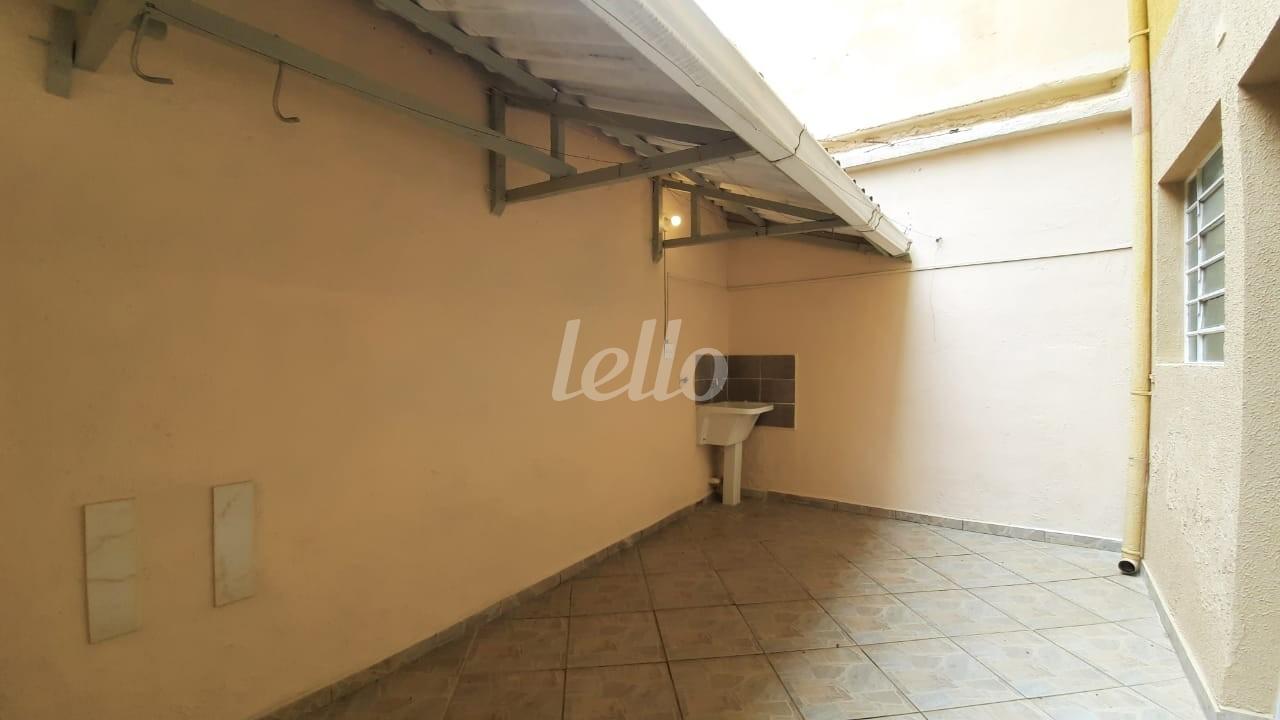 AREA DE SERVIÇO de Casa para alugar, térrea com 30 m², 1 quarto e em Santana - São Paulo