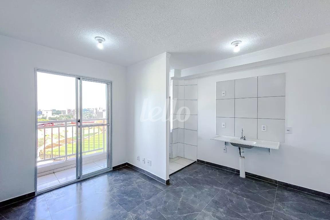 SALA de Apartamento para alugar, Padrão com 38 m², 2 quartos e em Canindé - São Paulo