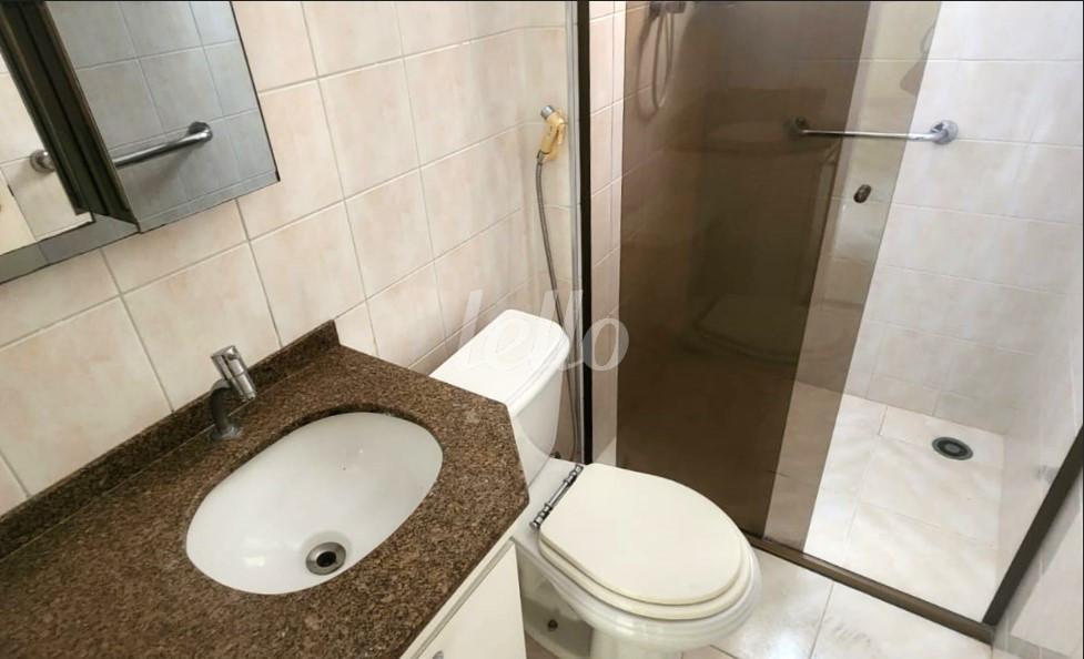 BANHEIRO de Apartamento à venda, Padrão com 65 m², 2 quartos e 1 vaga em Vila Monte Alegre - São Paulo