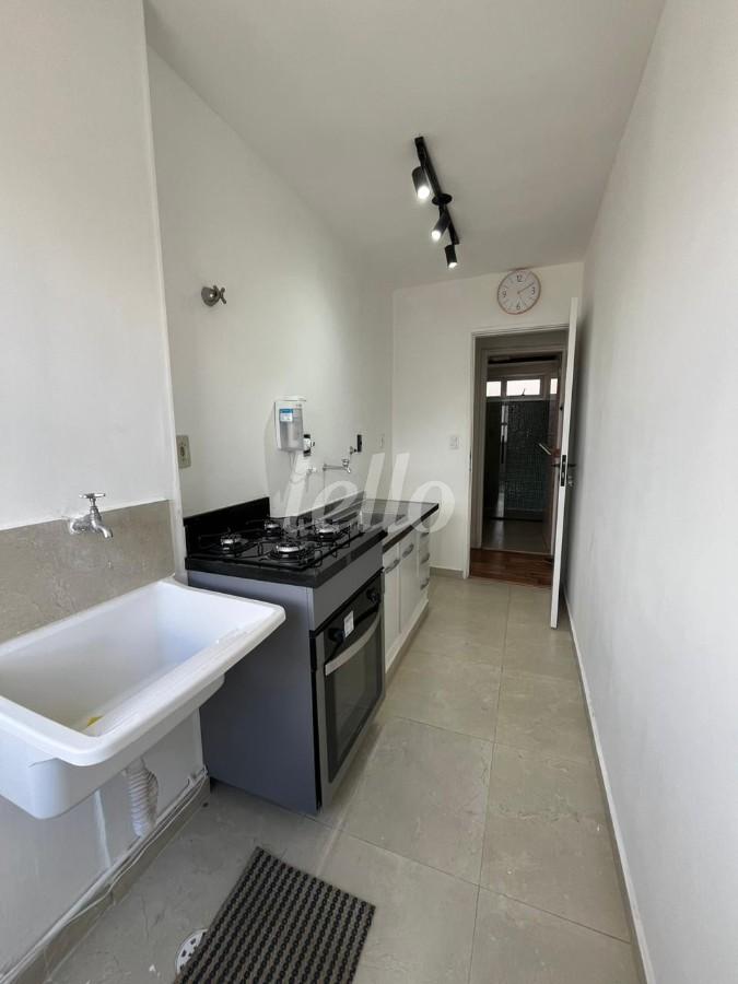 LAVANDERIA / COZINHA de Apartamento à venda, Padrão com 40 m², 1 quarto e em Liberdade - São Paulo