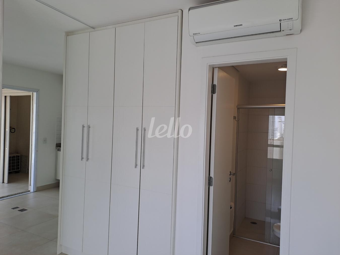 4-QUARTO-002.JPG de Apartamento para alugar, Padrão com 43 m², 1 quarto e 1 vaga em Santo Amaro - São Paulo