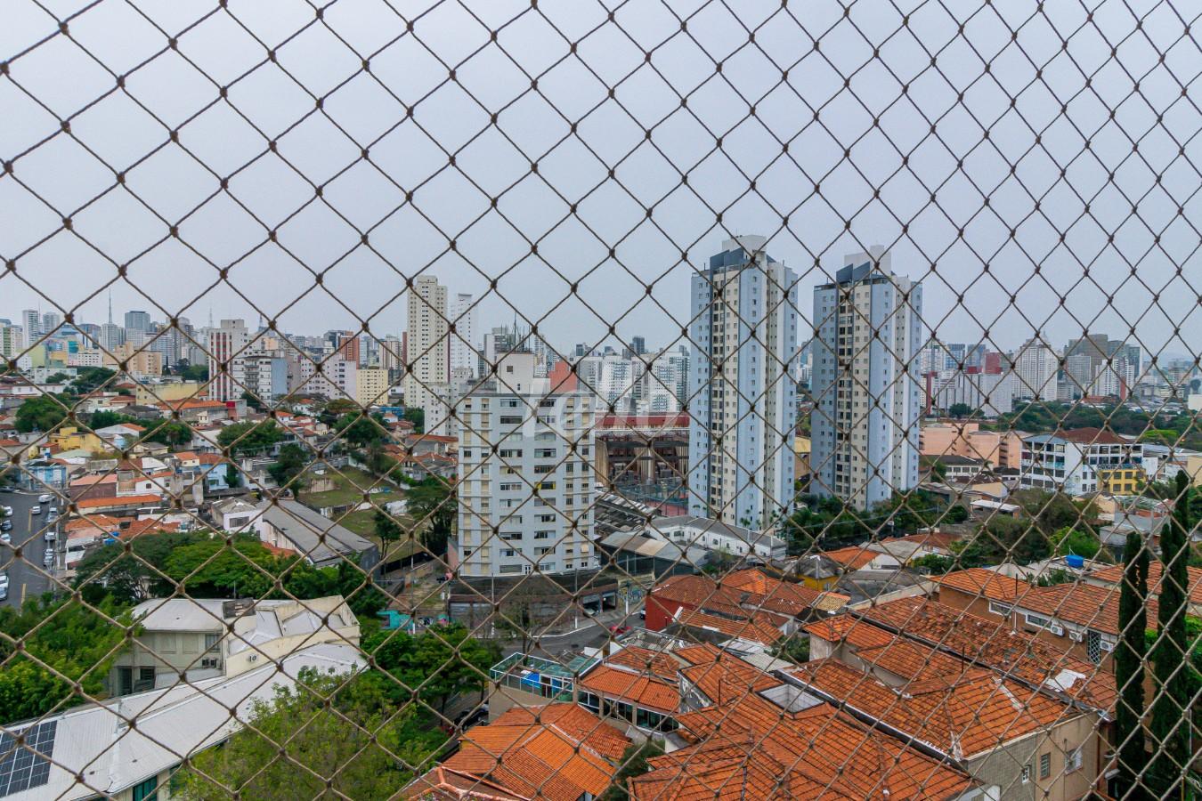 VISTA DA SALA de Apartamento à venda, Padrão com 157 m², 3 quartos e 1 vaga em Cambuci - São Paulo