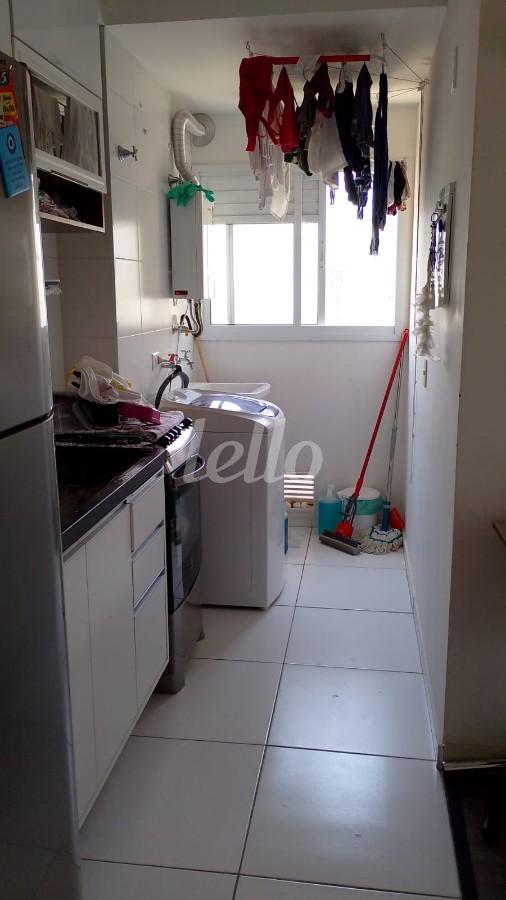 LAVANDERIA de Apartamento à venda, Padrão com 38 m², 1 quarto e 2 vagas em Vila Tolstoi - São Paulo