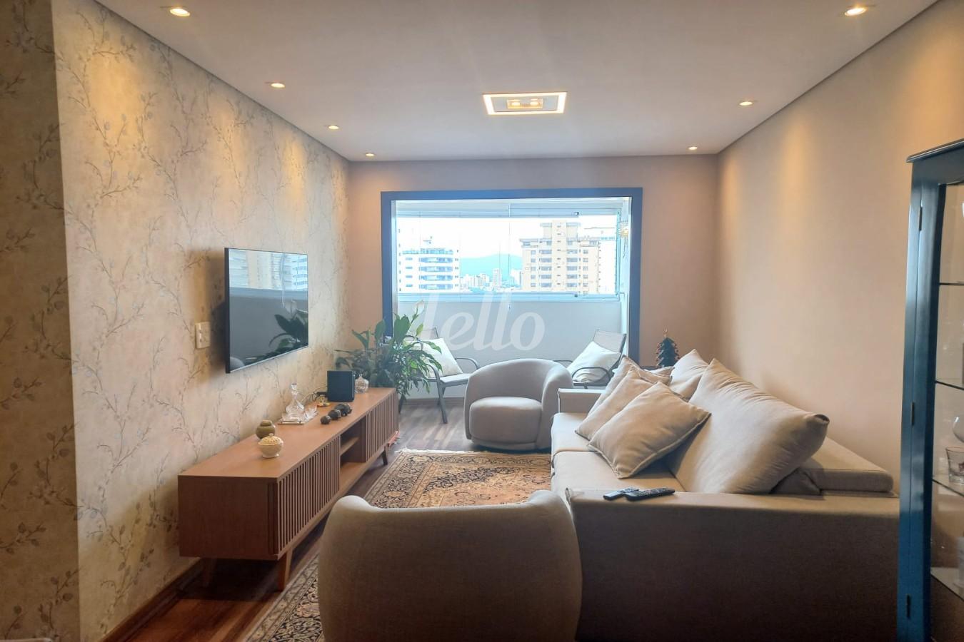 SALA DOIS AMBIENTES de Apartamento à venda, Padrão com 94 m², 3 quartos e 2 vagas em Tucuruvi - São Paulo