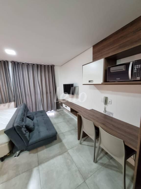 SALA de Apartamento à venda, Studio com 30 m², 1 quarto e em Sé - São Paulo