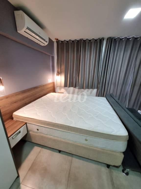 DORMITORIO de Apartamento à venda, Studio com 30 m², 1 quarto e em Sé - São Paulo