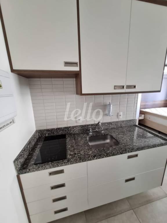 COZINHA de Apartamento à venda, Studio com 30 m², 1 quarto e em Sé - São Paulo