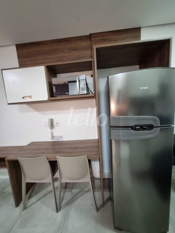 COZINHA de Apartamento à venda, Studio com 30 m², 1 quarto e em Sé - São Paulo