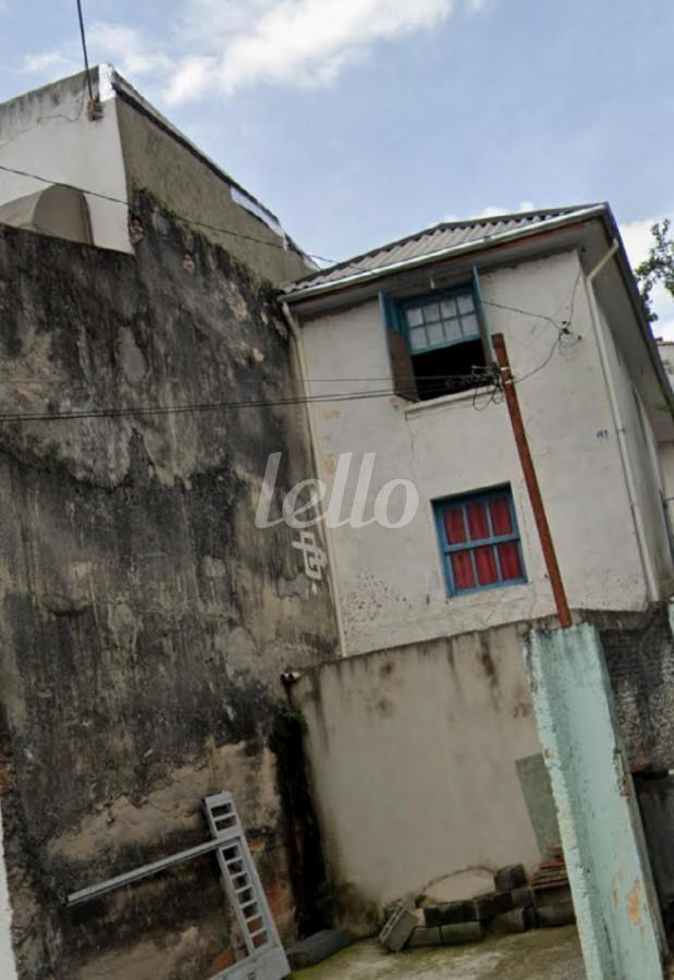 FRENTE DO TERRENO de Área / Terreno à venda, Padrão com 270 m², e em Tatuapé - São Paulo