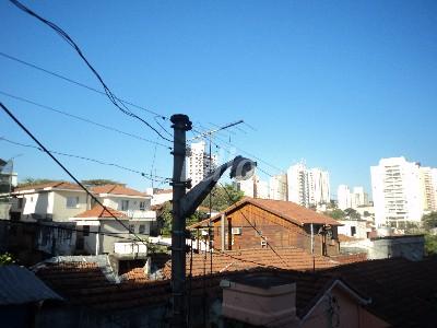 VISTA de Casa à venda, de vila - térrea com 78 m², 2 quartos e 1 vaga em Vila Romana - São Paulo