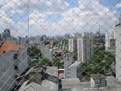 VISTA de Apartamento à venda, Padrão com 80 m², 3 quartos e 2 vagas em Perdizes - São Paulo