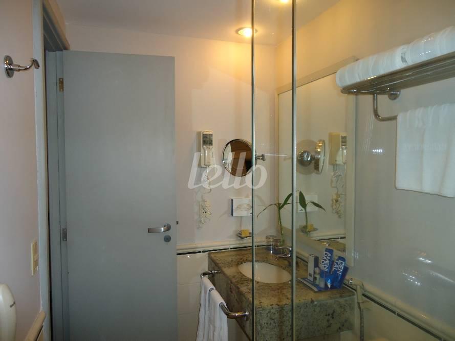 WC de Apartamento à venda, Flat com 38 m², 1 quarto e 1 vaga em Itaim Bibi - São Paulo
