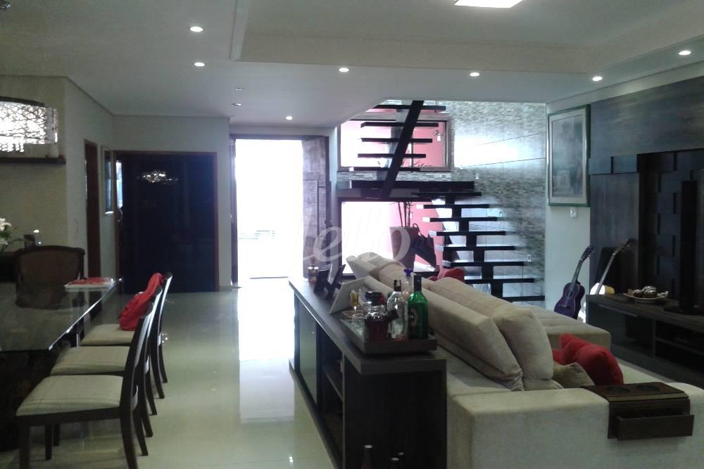 SALA de Casa à venda, sobrado com 294 m², 3 quartos e 3 vagas em Tatuapé - São Paulo