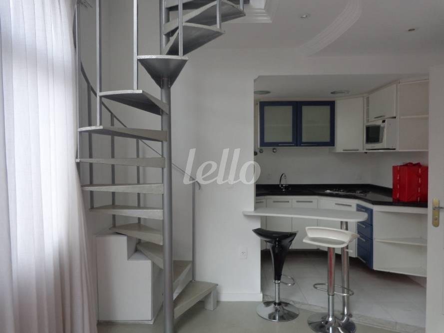 SALA de Apartamento à venda, Duplex com 40 m², 1 quarto e 1 vaga em Itaim Bibi - São Paulo