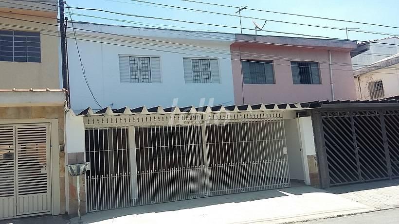 FACHADA de Casa à venda, sobrado com 160 m², 3 quartos e 3 vagas em Tatuapé - São Paulo