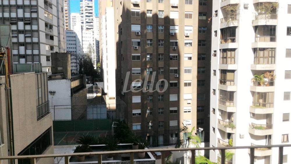 VISTA de Apartamento à venda, Padrão com 120 m², 3 quartos e 1 vaga em Santa Cecília - São Paulo