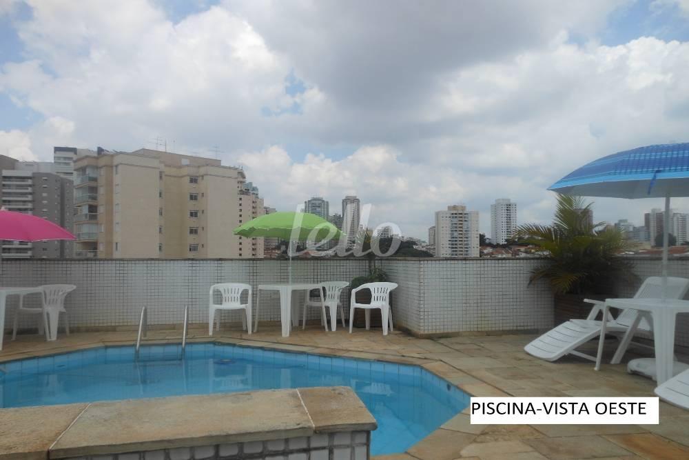PISCINA de Apartamento à venda, Padrão com 258 m², 4 quartos e 3 vagas em Chácara Inglesa - São Paulo
