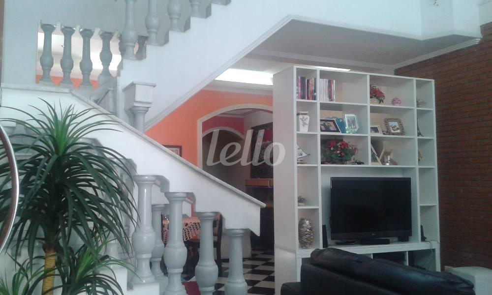 SALA DOIS AMBIENTES de Casa à venda, sobrado com 280 m², 4 quartos e 2 vagas em Tatuapé - São Paulo