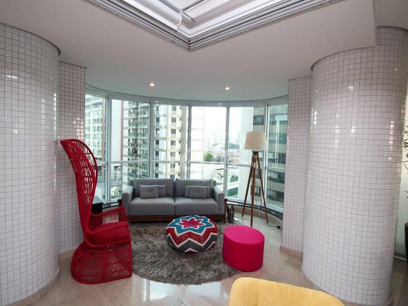 SALA DE DESCANSO de Apartamento à venda, Padrão com 335 m², 4 quartos e 5 vagas em Vila Regente Feijó - São Paulo